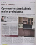 Oplemenite staru kuhinju malim preinakama